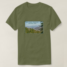 Underbar Rökig Mountains nationalpark T Shirt