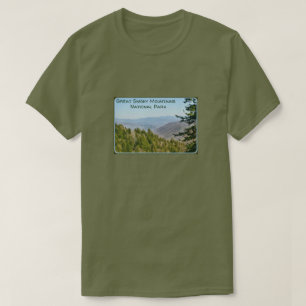Underbar Rökig Mountains nationalpark T Shirt