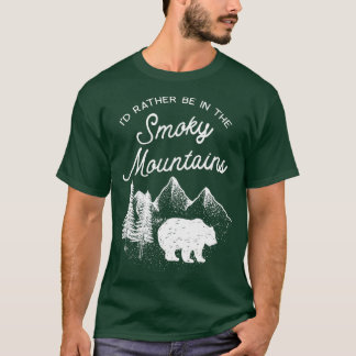 Underbar Rökig Mountains nationalpark T Shirt