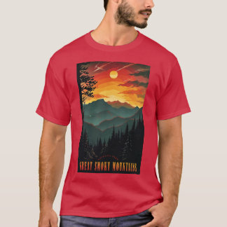 Underbar Rökig nationalparksresa 7 T Shirt