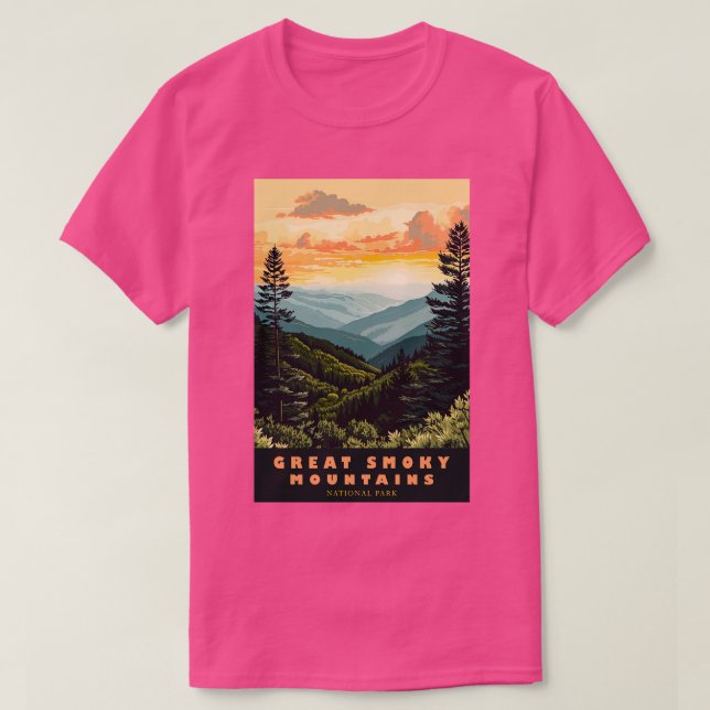 Underbar Rökiga bergstrafik 5 T Shirt (Design framsida)