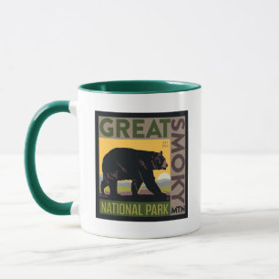 Underbar Röknationalpark Bear Mugg