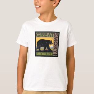 Underbar Röknationalpark Bear T Shirt