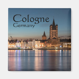 Underbar Saint Martin Church Cologne Magnet