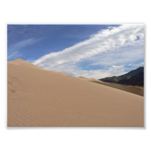 Underbar Sand Dunes, Colorado Fototryck