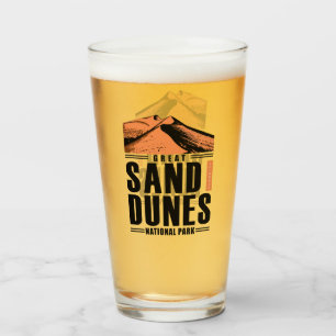 Underbar Sand Dunes nationalpark Colorado Glaskopp