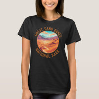 Underbar Sand Dunes nationalpark Distress Circle