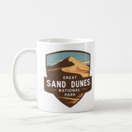 Underbar Sand Dunes nationalpark Reseembage Kaffemugg