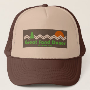 Underbar Sand Dunes nationalpark Retro Keps