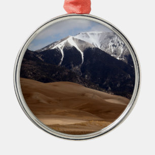 Underbar Sand Dunes nationalpark Souvenir Julgransprydnad Metall