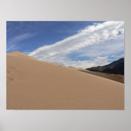 Underbar Sand Dunes Nat'l Park & Preserve, Colorad Poster