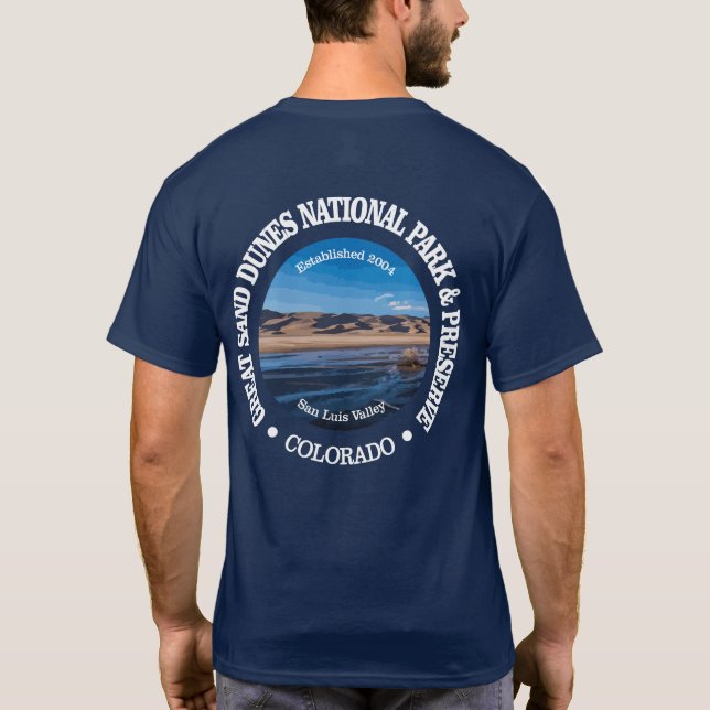 Underbar Sand Dunes NP2 T Shirt (Baksida)