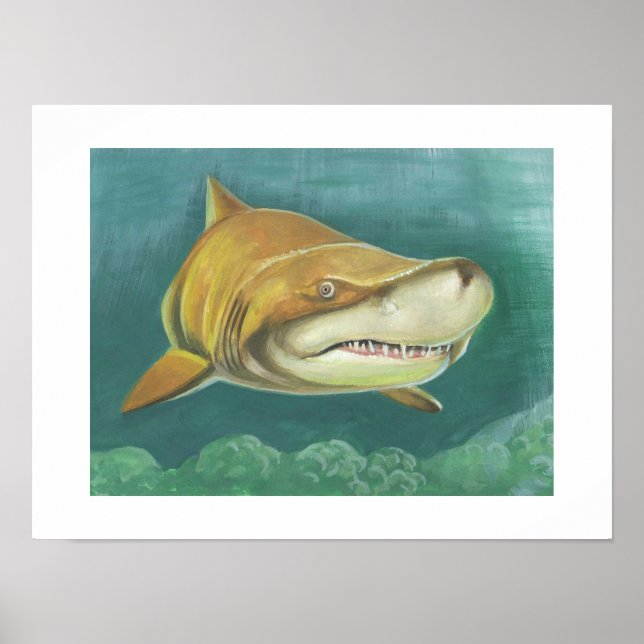 Underbar Sand Shark Poster (Framsidan)