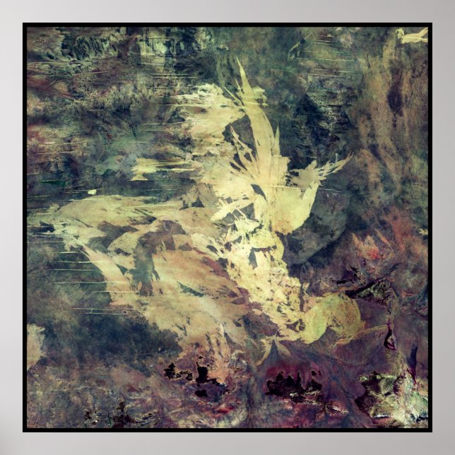 Underbar Sandy Desert Scar Australien Poster (Framsidan)