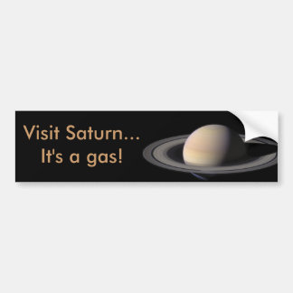 Underbar Saturn bild från NASA Bildekal
