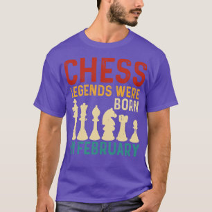 Underbar schack älskare art för manar och kvinnor t shirt