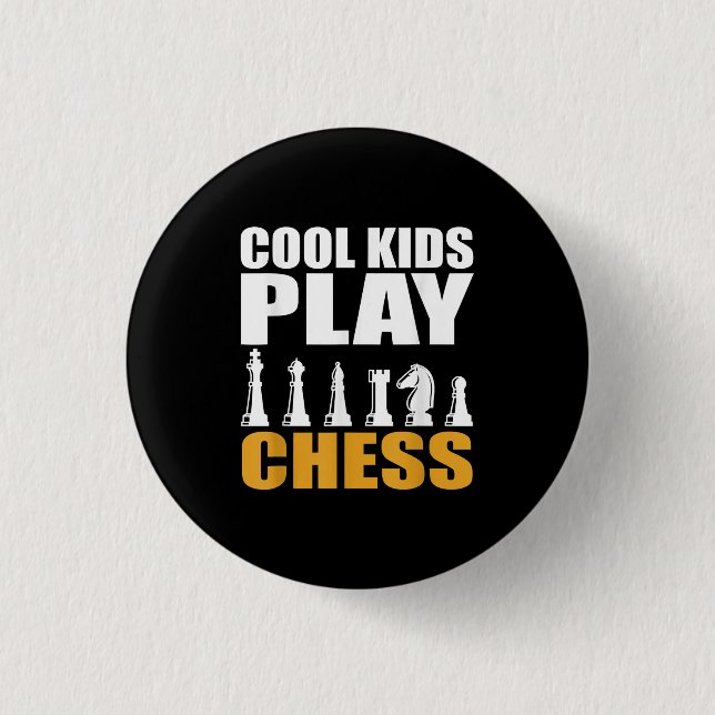 Underbar schack Kids Chess Biet Girls Boys Knapp (Framsida)