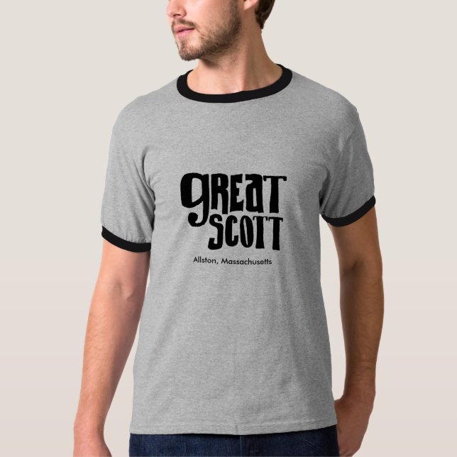 Underbar Scott LOGOTYP Tee Shirt (Framsida)
