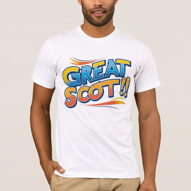 Underbar Scott! T Shirt (Framsida)