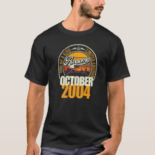 Underbar sedan oktober 2004 18:e födelsedagen 18 å t shirt