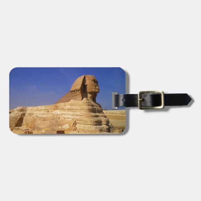 Underbar sfinx av Giza, Egypten Bagagebricka (Horisontell Framsida)