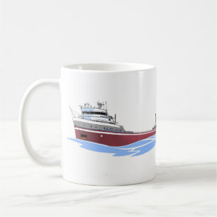 Underbar Sjöar fraktare Edward L. Ryerson CML Kaffemugg