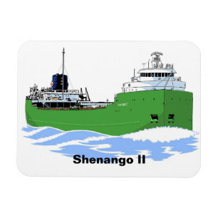 Underbar Sjöar fraktare Shenango II Magnet