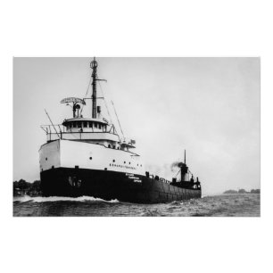 Underbar Sjöar fraktare SS Edward Y. Townsend Fototryck