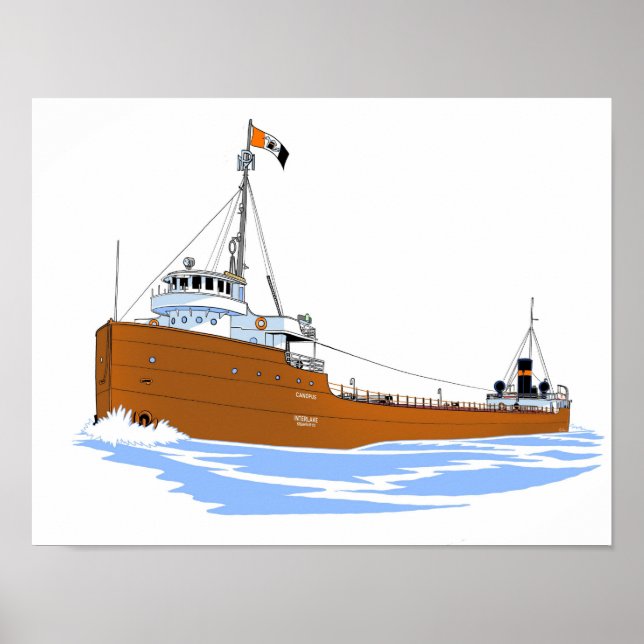 Underbar Sjöar (Interlake) Poster (Framsidan)