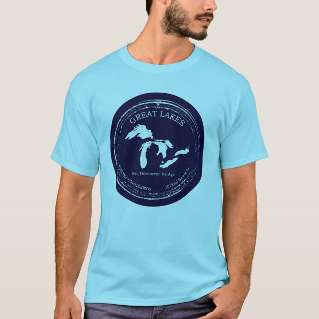 Underbar Sjöar Logotyp T-Shirt (Framsida)