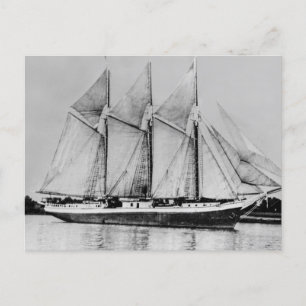 Underbar Sjöar schooner Oliver H. Perry Vykort