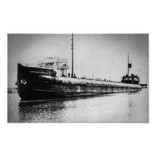 Underbar Sjöar valaleback steamer Alexander McDoug Fototryck