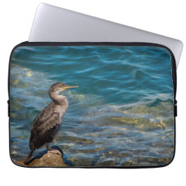 Underbar skarv på Sten Laptop Fodral