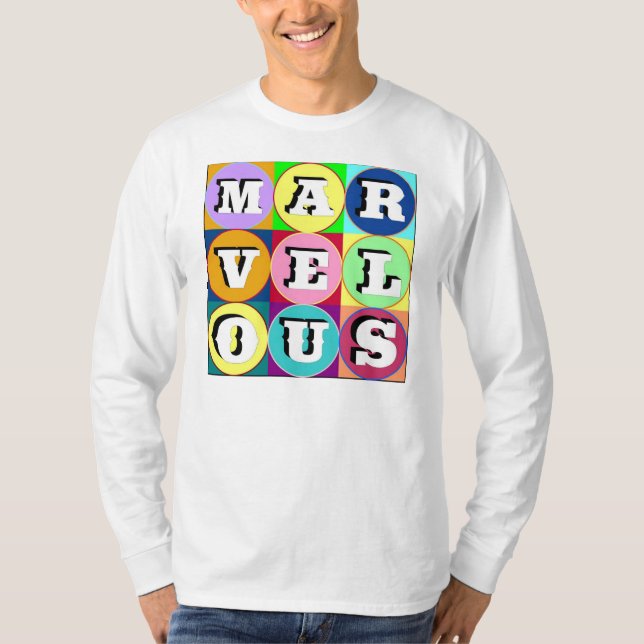 Underbar skjorta tee (Framsida)
