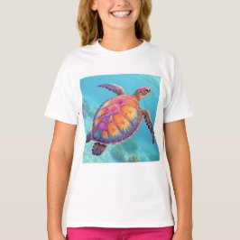 Underbar Sköldpadda T Shirt