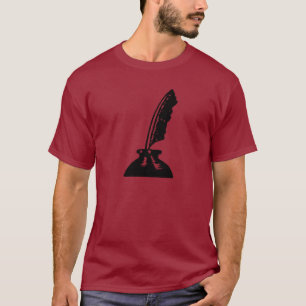 Underbar skrivmaskin eller lärare Quill Pen T Shirt