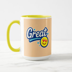 Underbar Smile-gåva Mugg