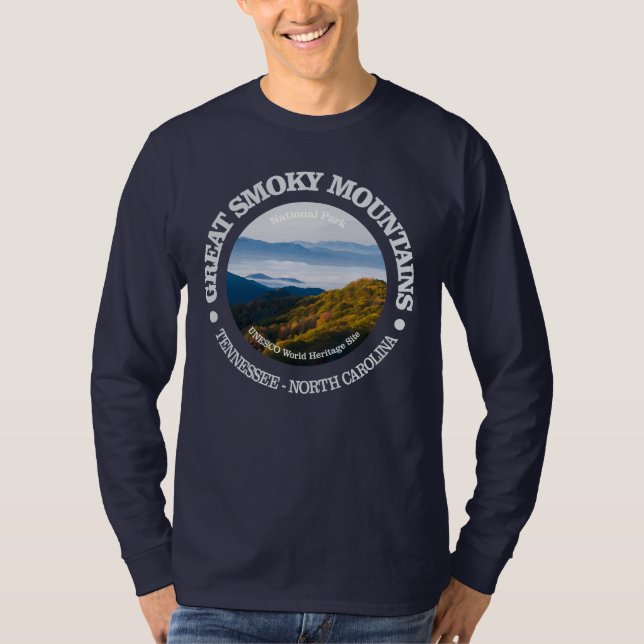 Underbar Smoky Mouintains Tee Shirt (Framsida)