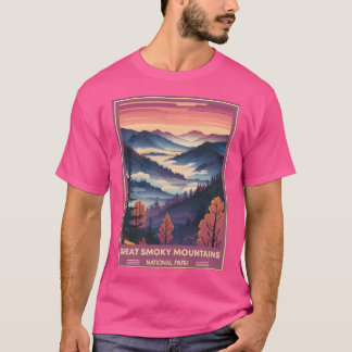 Underbar Smoky Mountains nationalpark aktiv T Shirt