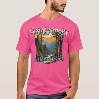 Underbar Smoky Mountains nationalpark aktiv T Shirt