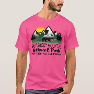 Underbar Smoky Mountains nationalpark Tennessee No T Shirt