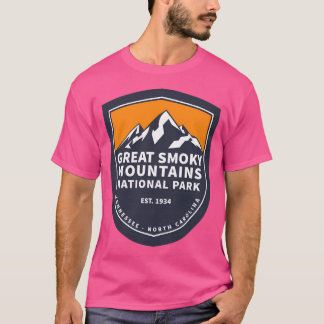 Underbar Smoky Mountains nationalpark Tennessee No T Shirt