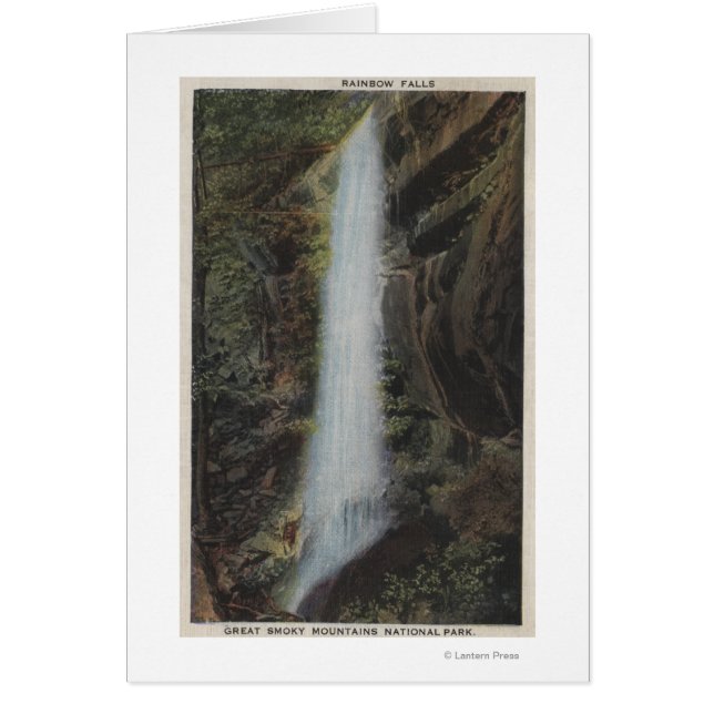 Underbar Smoky Mountains nationalpark, TN Hälsningskort (Framsidan)