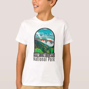 Underbar Smoky Mountains nationalpark Vintage T-Sh T Shirt