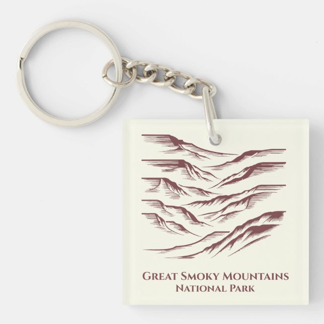 Underbar Smoky Mountains nationalparkskonst (Framsidan)