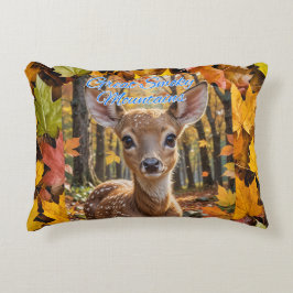 Underbar Smoky Mountains Woodland Fawn Prydnadskudde