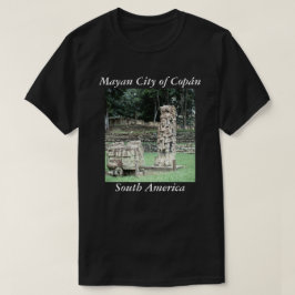 Underbar Sol Lord AD426 Mayan Ruins Ancient Photo Tee