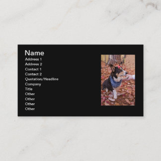 Underbar som ser dig! visitkort