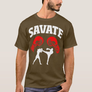 Underbar Sparate Boxing Design Kick MMA Kickboxing T Shirt