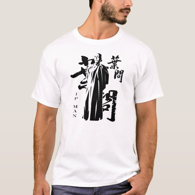 Underbar stormästare "Ip-Man" Tee Shirt (Framsida)